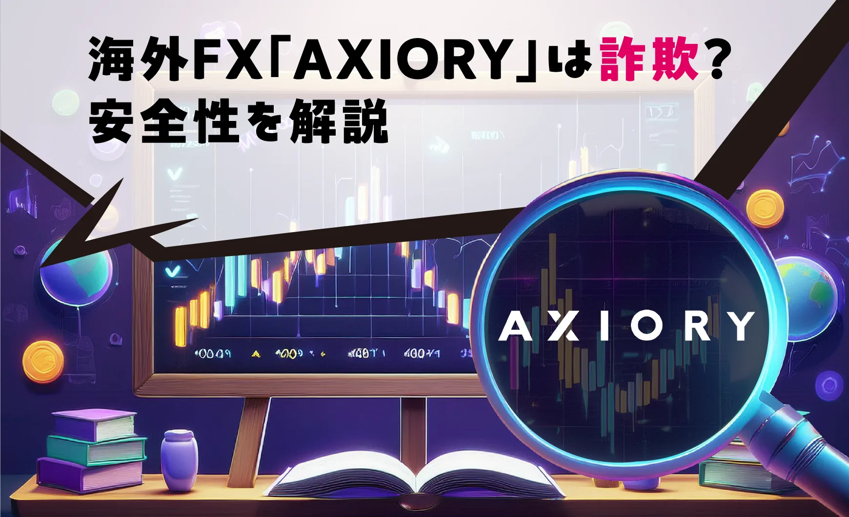 海外FX「AXIORY」は詐欺?安全性を解説