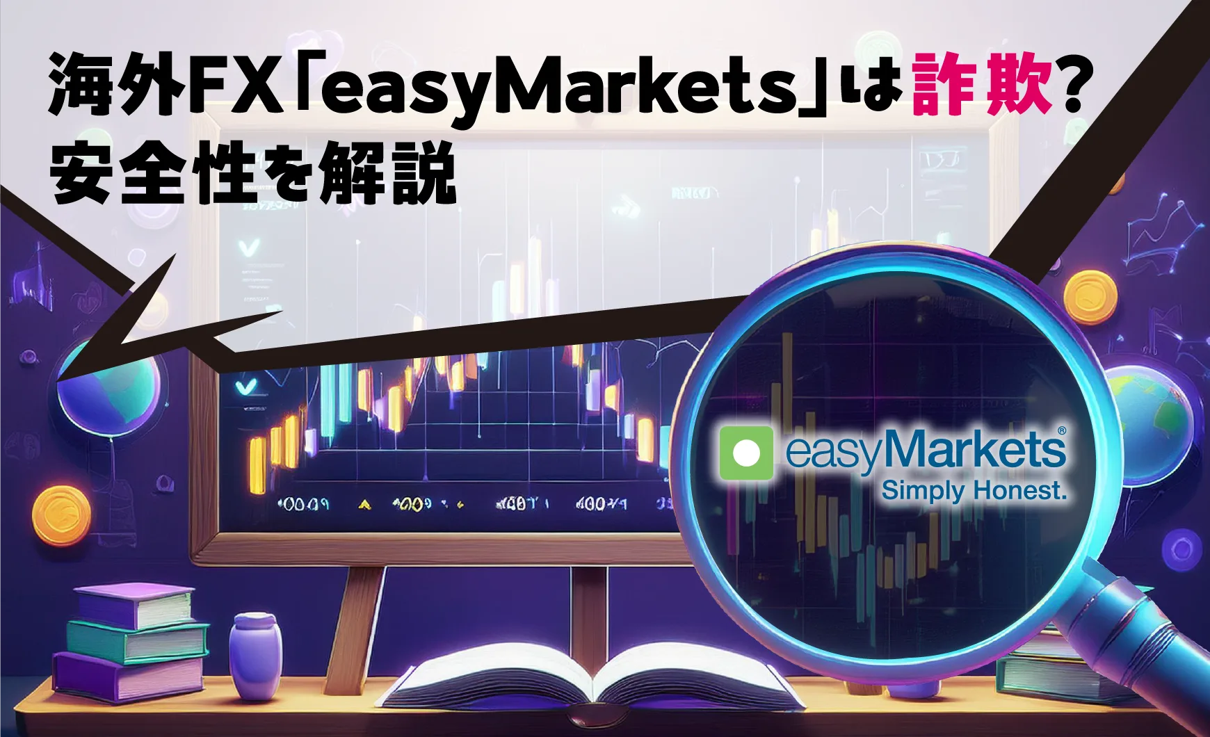 海外FX「easyMarkets」は詐欺?安全性を解説