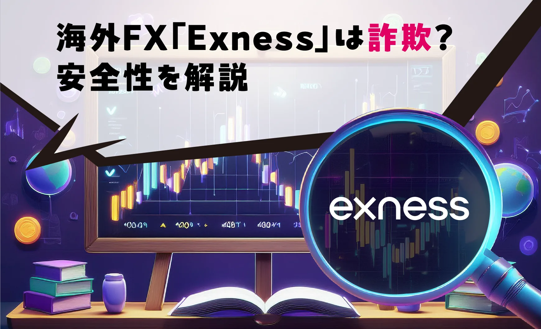 海外FX「Exness」は詐欺?安全性を解説